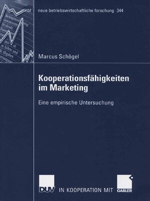 cover image of Kooperationsfähigkeiten im Marketing